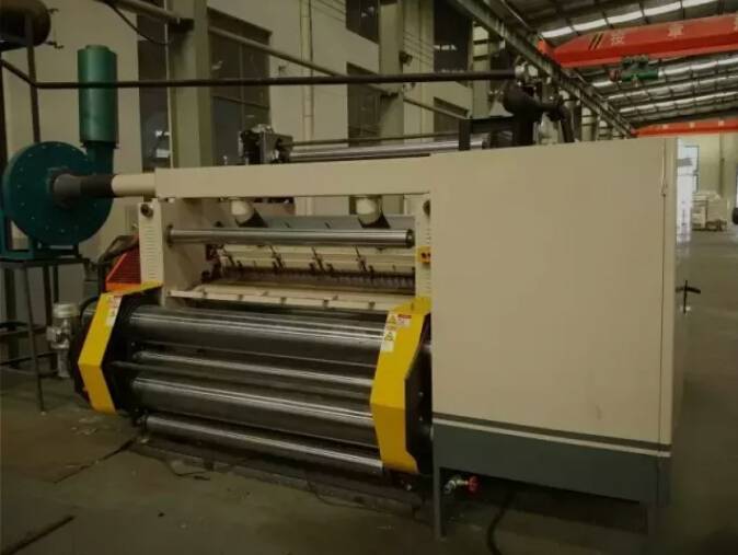 oil-electric exchanging single facer